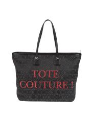 MOSCHINO - Borsa grande in tessuto
