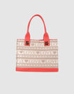 LOVE MOSCHINO - Large fabric bag