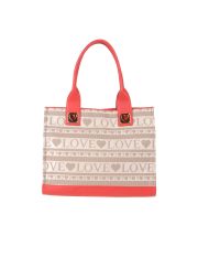LOVE MOSCHINO - Large fabric bag