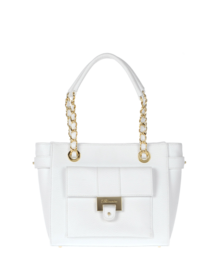 BLUMARINE - Borsa media in pelle