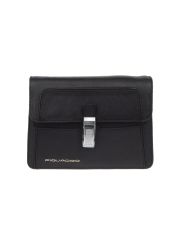 PIQUADRO - Borsa media in pelle
