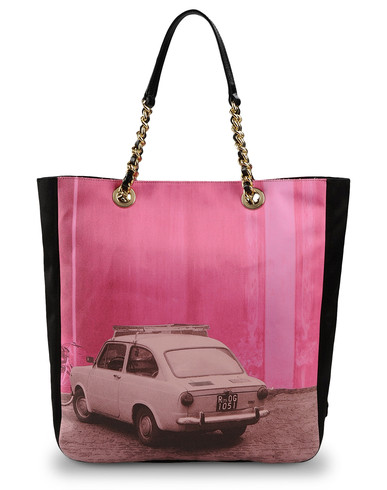 Moschino, Borsa media in tessuto