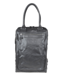 ANN DEMEULEMEESTER - Large leather bag