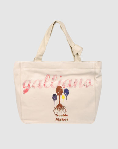 ZOOM GALLIANO - Large fabric bag
