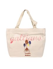 GALLIANO - Large fabric bag