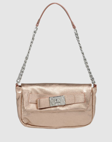 ZOOM GF FERRE' - Medium leather bag