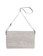 WHITE IN 8 - Borsa media in pelle