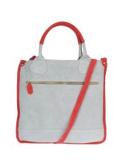 WHITE IN 8 - Borsa grande in pelle