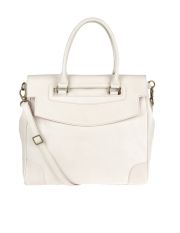 WHITE IN 8 - Borsa grande in pelle