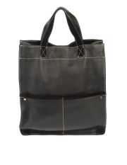 STEFANEL - Bolso grande de piel