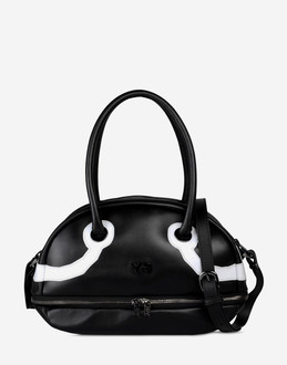Y-3 - Medium leather bag