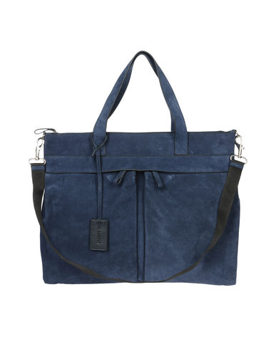 ZOOM JIL SANDER NAVY - Large leather bag