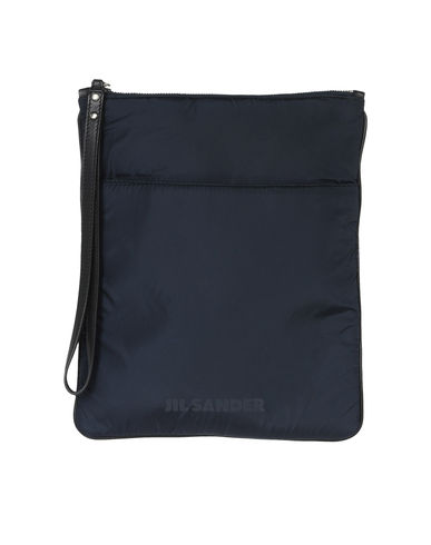 ZOOM JIL SANDER NAVY - Medium fabric bag