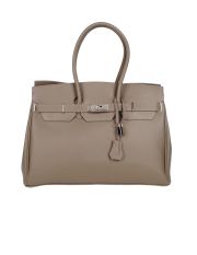 PARENTESI - Large leather bag