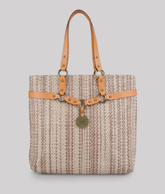 ARMANI COLLEZIONI - Medium fabric bag