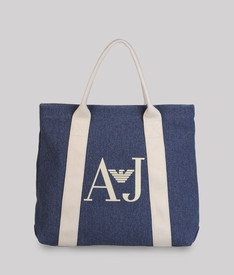 ARMANI JEANS - Large fabric bag