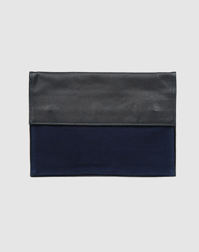 ZOOM ROOTERS - Medium leather bag