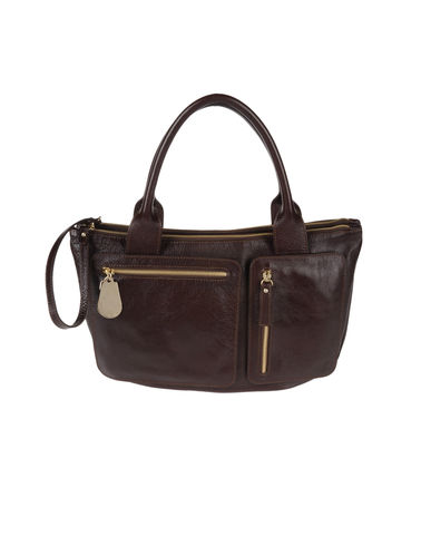 ZOOM EMPORIO ARMANI - Large leather bag