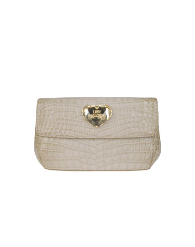 ZOOM LOVE MOSCHINO - Medium leather bag