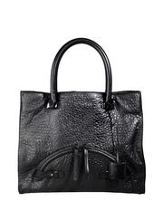 COSTUME NATIONAL - Large leather bag