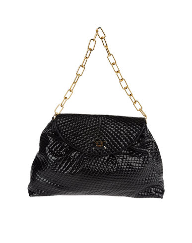 ZOOM SECRET PON-PON - Large leather bag