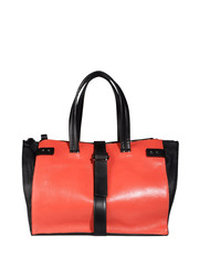COSTUME NATIONAL - Large leather bag