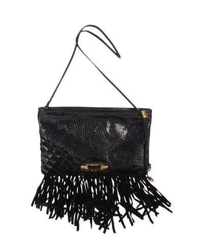 ZOOM JIMMY CHOO LONDON - Medium leather bag