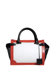 COSTUME NATIONAL - Large leather bag