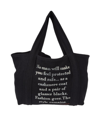 ZOOM PEACOCK BLUE - Large fabric bag