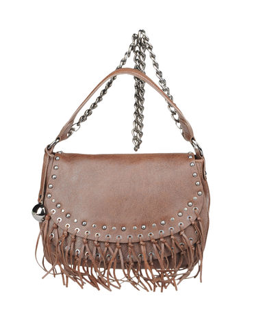 ZOOM TOSCA BLU - Medium leather bag