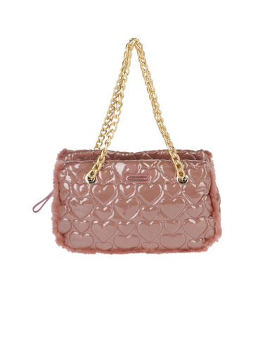 ZOOM TOSCA BLU - Medium fabric bag