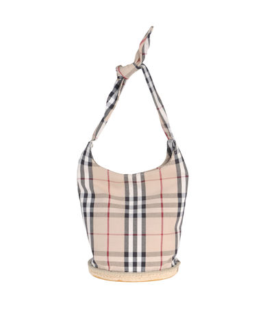 ZOOM BURBERRY LONDON - Small fabric bag