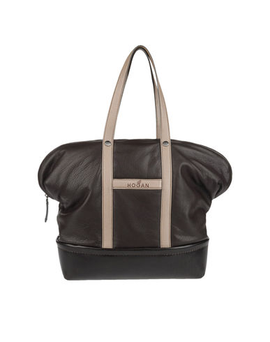 ZOOM HOGAN - Large leather bag