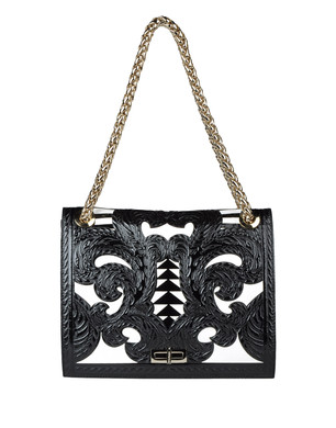 Medium leather bag Women's - BALMAIN