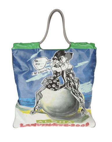 ZOOM LANVIN - Large fabric bag