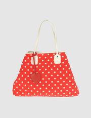 MOSCHINO - Borsa grande in tessuto
