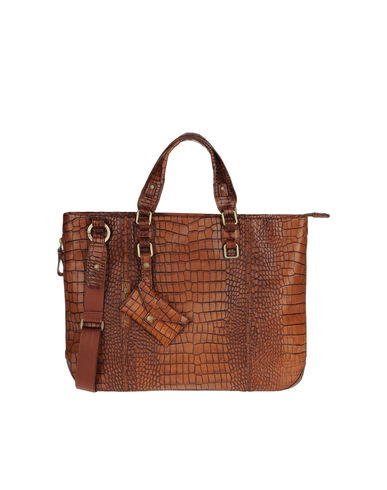 ZOOM PIQUADRO - Large leather bag
