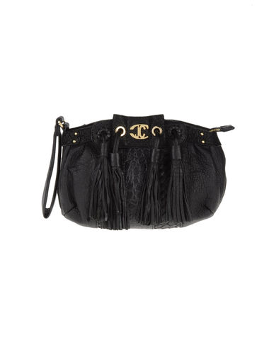 ZOOM JUST CAVALLI - Medium leather bag
