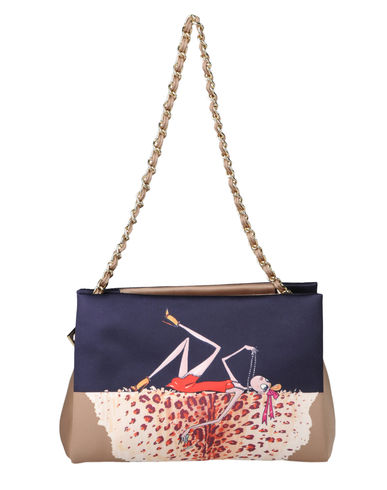 ZOOM LOVE MOSCHINO - Small fabric bag