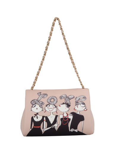 ZOOM LOVE MOSCHINO - Medium fabric bag
