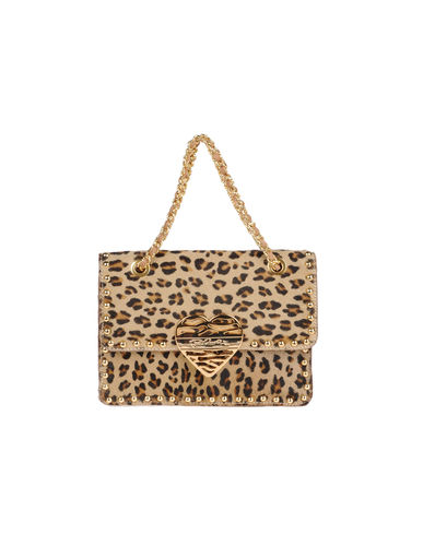 ZOOM JUST CAVALLI - Small leather bag