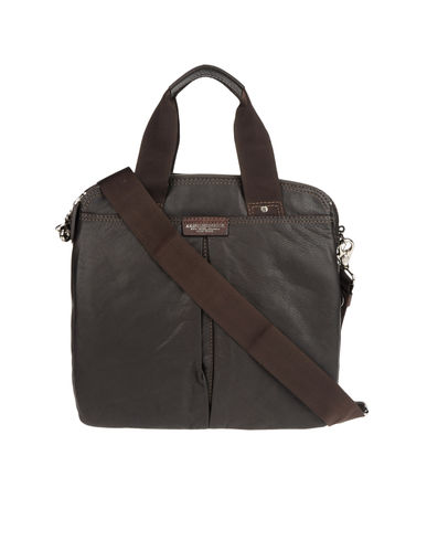 ZOOM A.G. SPALDING&BROS. 520 FIFTH AVENUE NEW YORK - Large leather bag