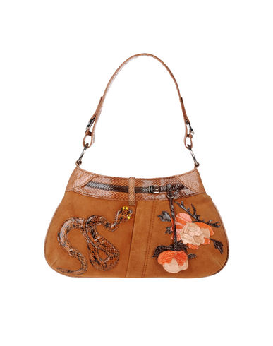 ZOOM TOSCA BLU - Large leather bag