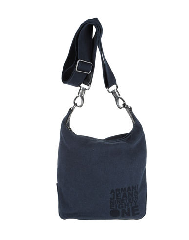 ZOOM ARMANI JEANS - Medium fabric bag