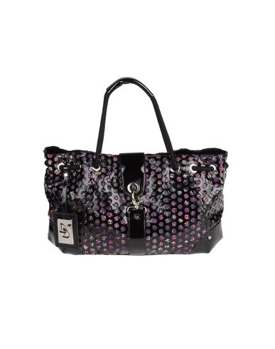 ZOOM BLU BYBLOS - Large fabric bag