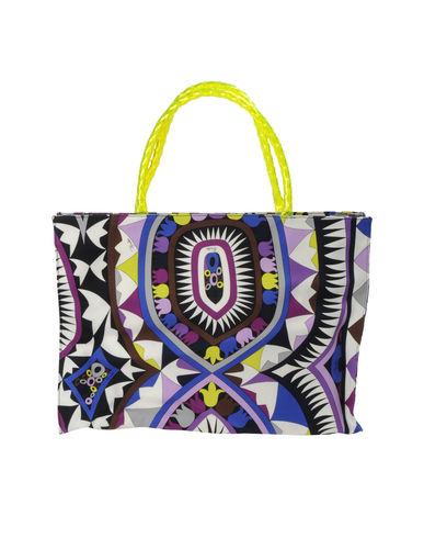 ZOOM EMILIO PUCCI - Large fabric bag