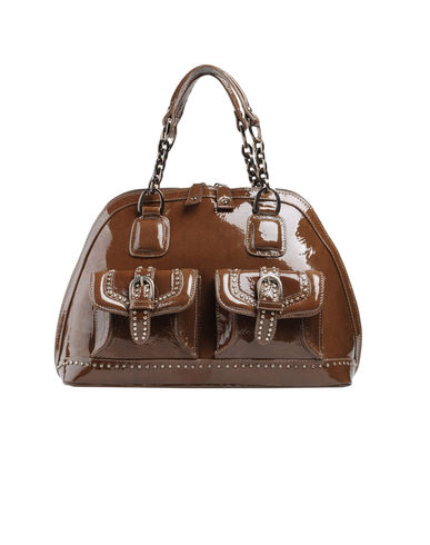ZOOM PURA LÓPEZ - Medium leather bag