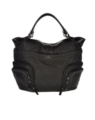 ZOOM HOGAN - Large leather bag