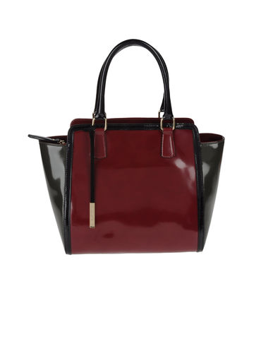 ZOOM INNUE' - Medium leather bag