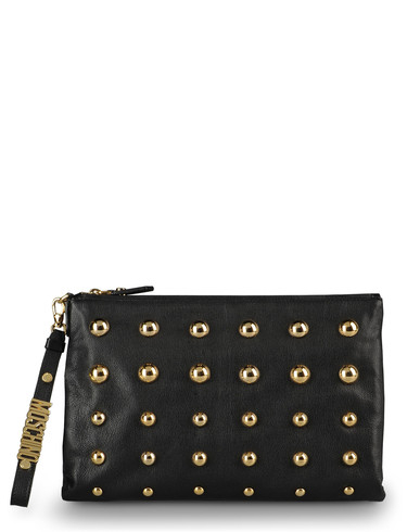 Moschino, Mittelgroße Ledertasche
